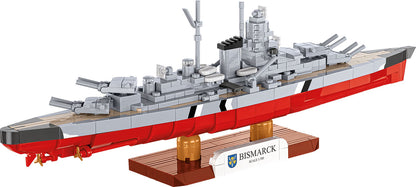 COBI Historical Collection WWII Battleship Bismarck Building Set, 590 Pieces