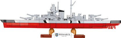 COBI Historical Collection WWII Battleship Bismarck Building Set, 590 Pieces