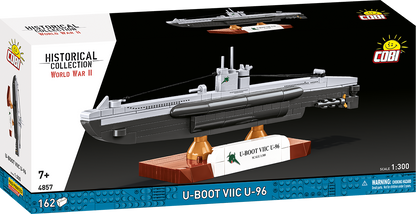 COBI Historical Collection WWII U-BOAT VIIC U-96 Building Set, 162 Pieces