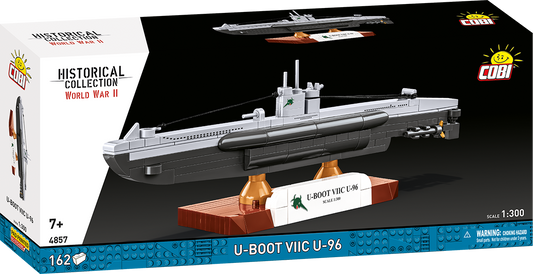 COBI Historical Collection WWII U-BOAT VIIC U-96 Building Set, 162 Pieces