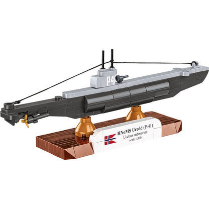 COBI Historical Collection WWII HNoMS Uredd (P-41) U-Class Submarine, 142 Pieces Building Set