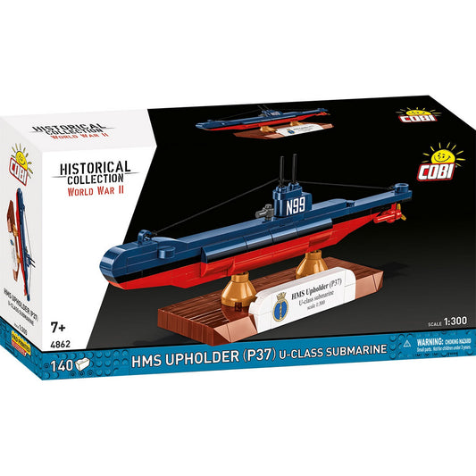 COBI Historical Collection WWII HMS Upholder (P37), 140 Pieces Building Set