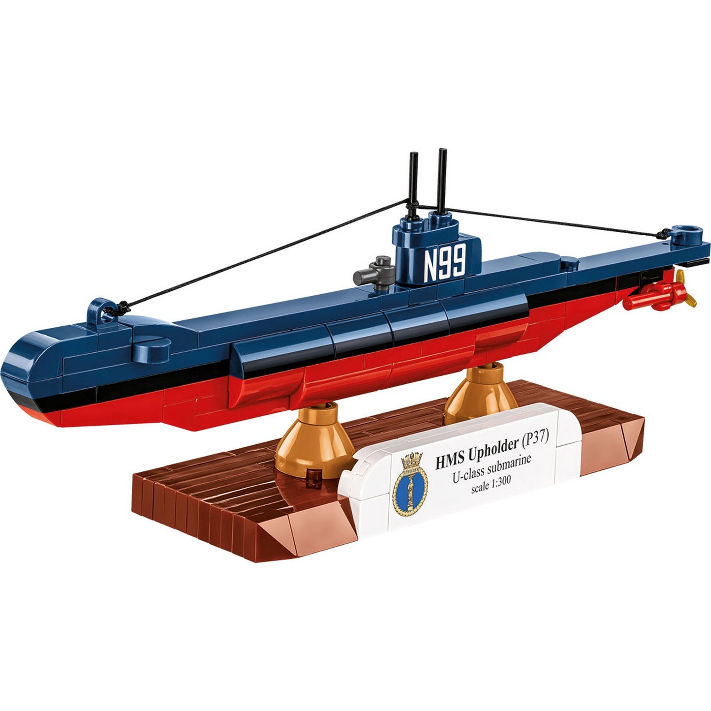 COBI Historical Collection WWII HMS Upholder (P37), 140 Pieces Building Set