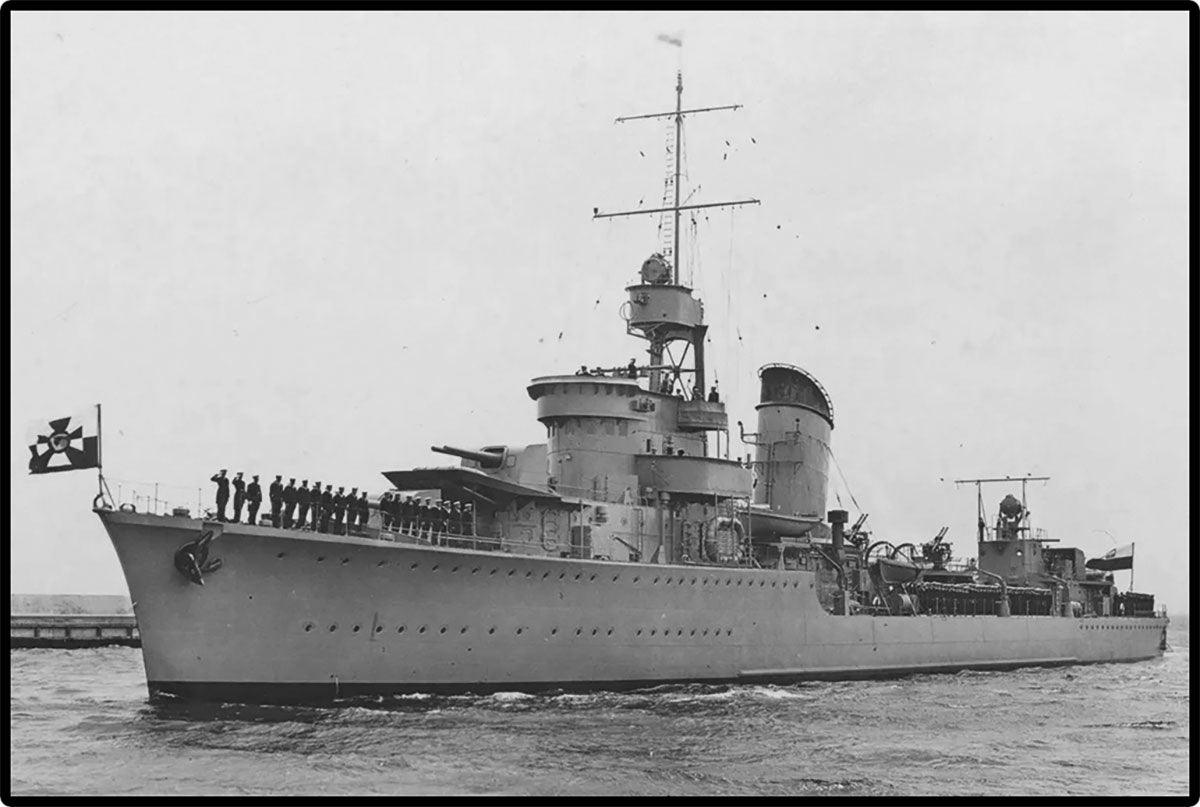 COBI ORP Blyskawica, 1:300 Scale, 664 Pieces, Destroyer