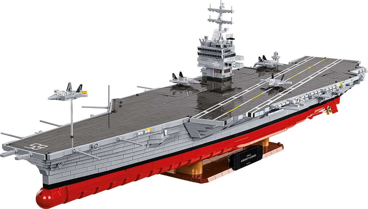 COBI CVN-65 Aircraft Carrier, 1:300 Scale, 6,131 Pieces