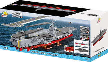 COBI CVN-65 Aircraft Carrier, 1:300 Scale, 6,131 Pieces