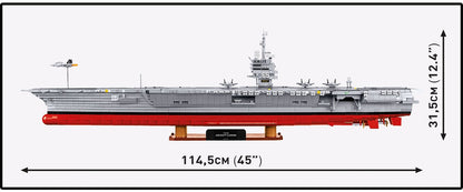 COBI CVN-65 Aircraft Carrier, 1:300 Scale, 6,131 Pieces