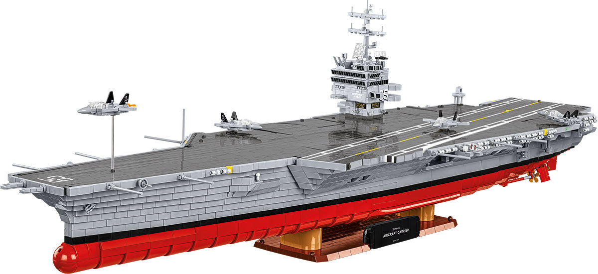 COBI CVN-65 Aircraft Carrier, 1:300 Scale, 6,131 Pieces