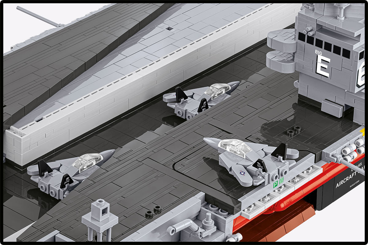 COBI CVN-65 Aircraft Carrier, 1:300 Scale, 6,131 Pieces