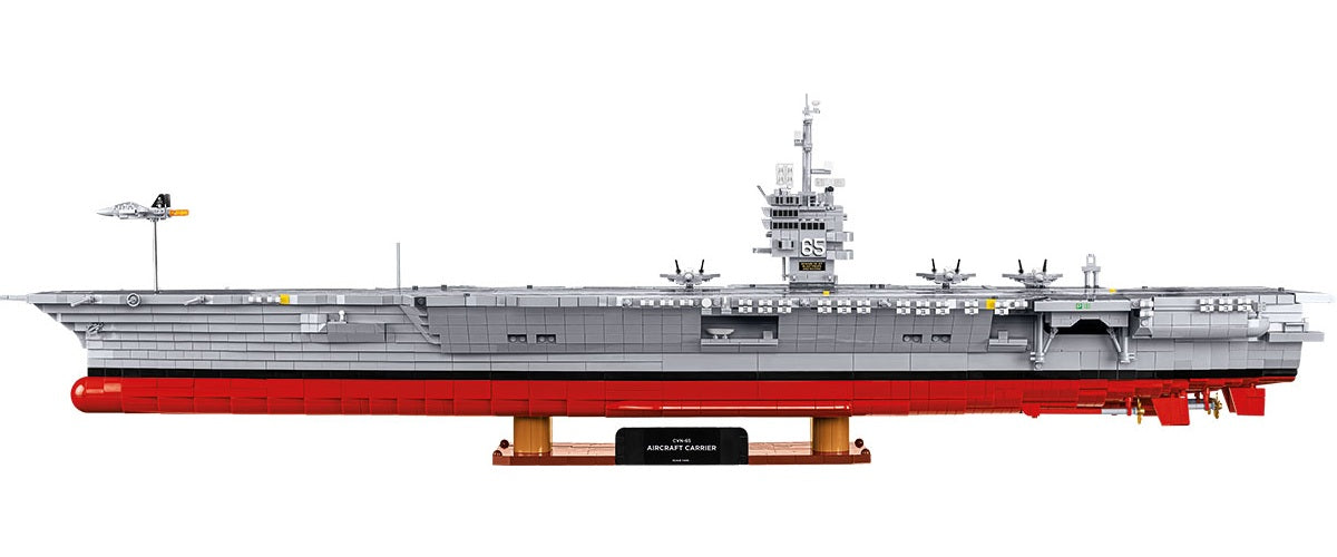 COBI CVN-65 Aircraft Carrier, 1:300 Scale, 6,131 Pieces