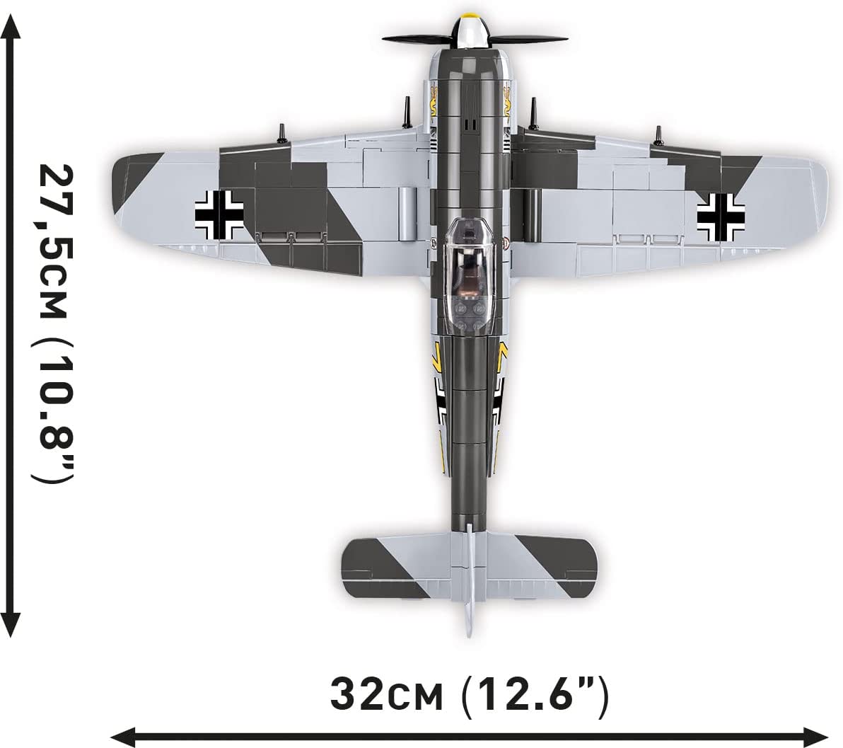 COBI Historical Collection WWII FOCKE-WULF FW 190 A-3 Plane