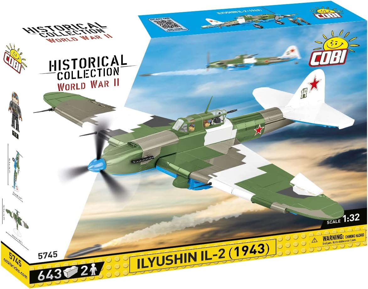 COBI Historical Collection WWII IL-2 (1943) Plane