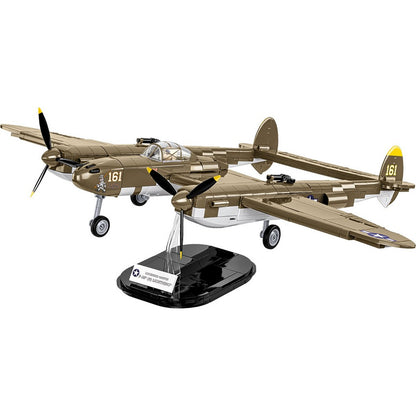 COBI Historical Collection Lockheed P-38H Lightning Aircraft, 650 Pieces