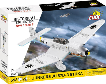 COBI Historical Collection Junkers JU 87 D-3 STUKA Plane Building Set, 556 Pieces