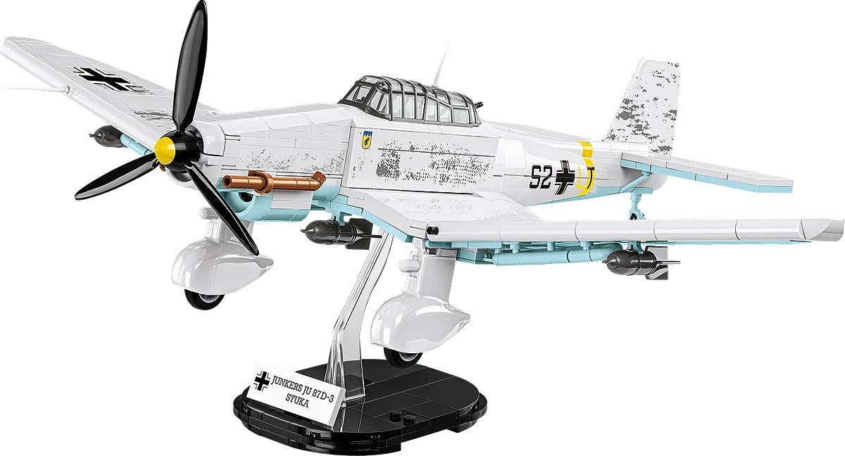 COBI Historical Collection Junkers JU 87 D-3 STUKA Plane Building Set, 556 Pieces