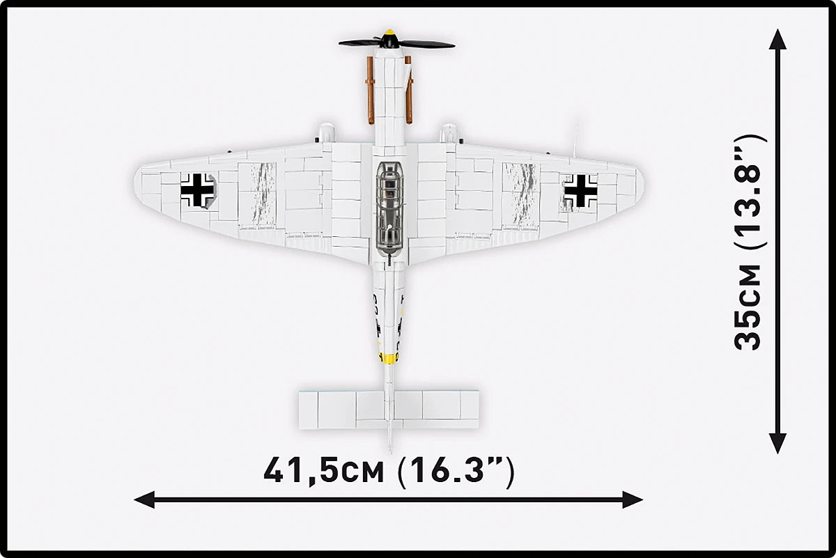 COBI Historical Collection Junkers JU 87 D-3 STUKA Plane Building Set, 556 Pieces