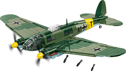 COBI Historical Collection WWII Heinkel He 111 H3 Bomber Aircraft Building Set, 788-pieces