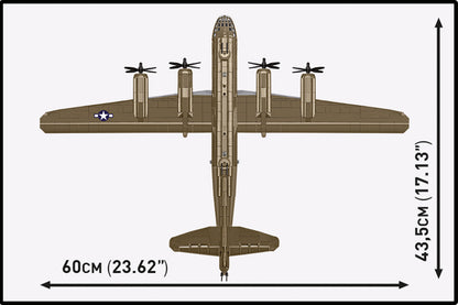 COBI Boeing B-29 Superfortress "Monsoon Goon", 1:72 Scale, 1074 Pieces