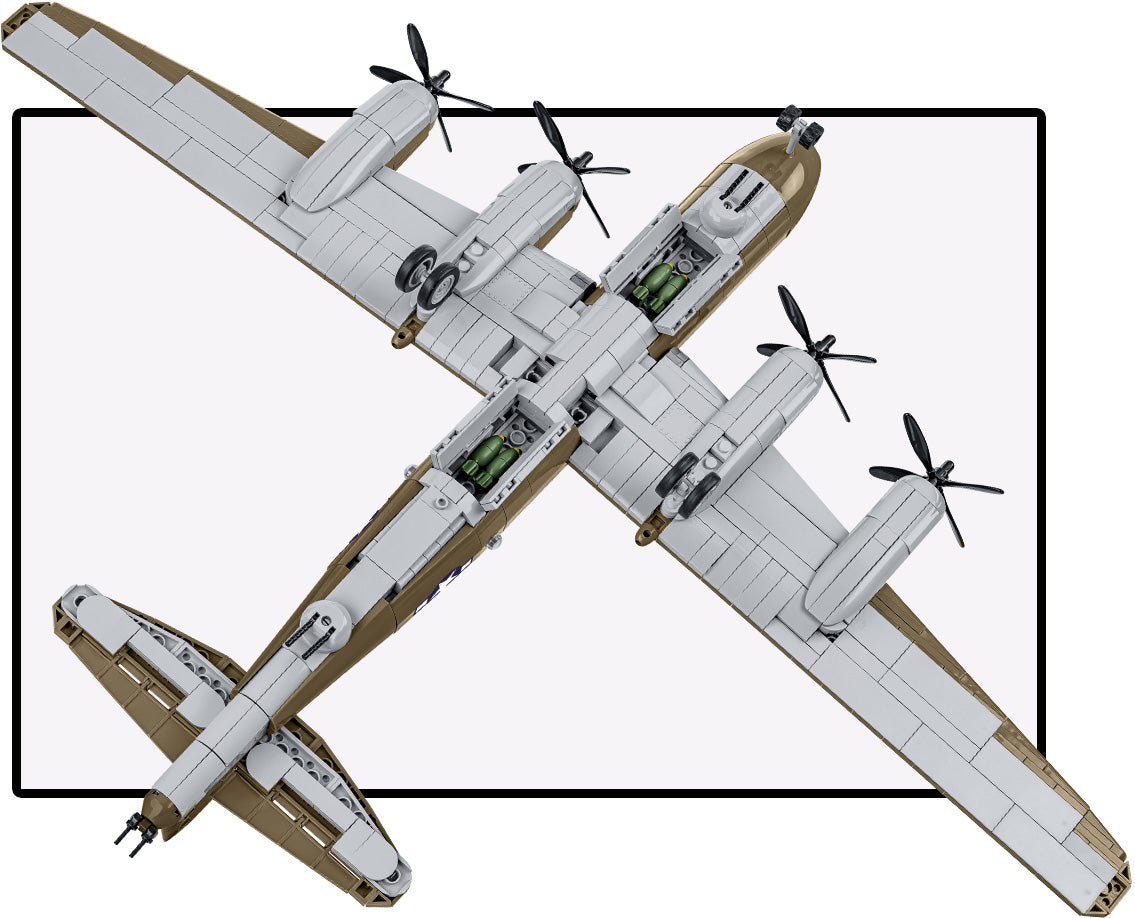 COBI Boeing B-29 Superfortress "Monsoon Goon", 1:72 Scale, 1074 Pieces