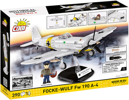 COBI Focke-Wulf Fw 190 A-4, 1:32 Scale, 390 Pieces, Collector's model