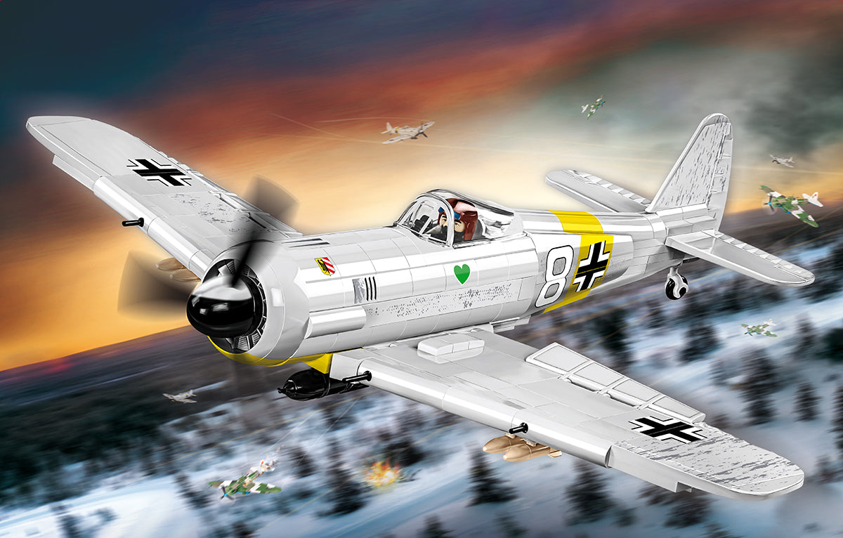 COBI Focke-Wulf Fw 190 A-4, 1:32 Scale, 390 Pieces, Collector's model