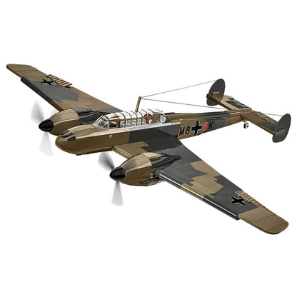 COBI Historical Collection WWII Messerschmitt BF 110C Plane Building Set, 578-pieces