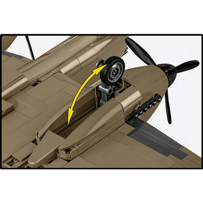 COBI Historical Collection WWII Messerschmitt BF 110C Plane Building Set, 578-pieces