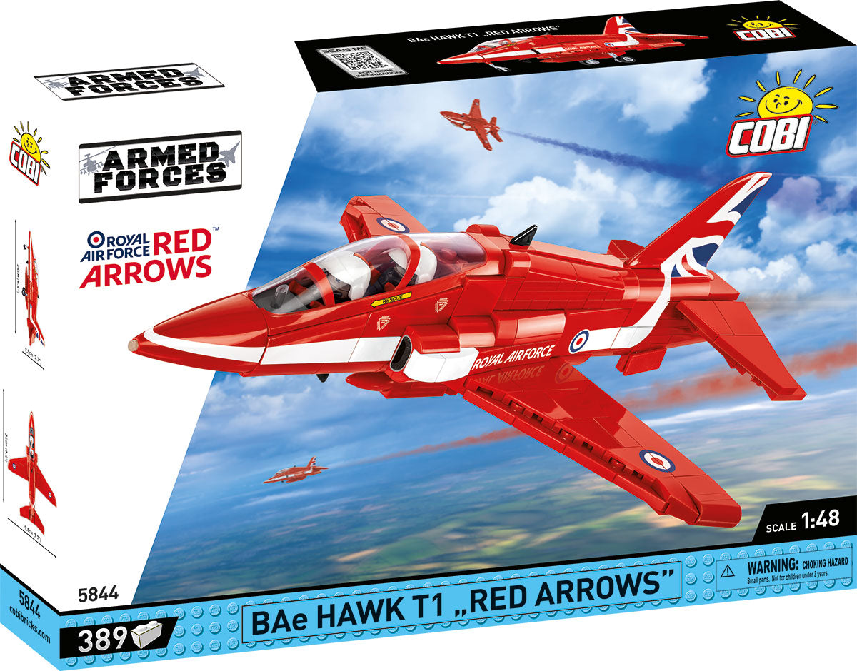 COBI Armed Forces BAe HAWK T1 "RED ARROWS" Aircraft