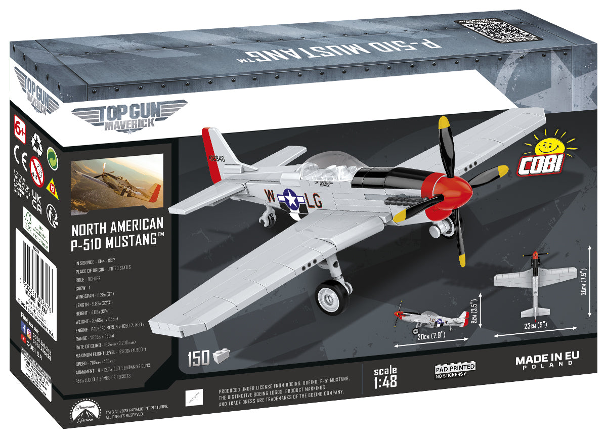 COBI TOP GUN: Maverick™ P-51D Mustang™ Aircraft