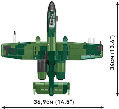 COBI Armed Forces A-10 Thunderbolt II Warthog Aircraft