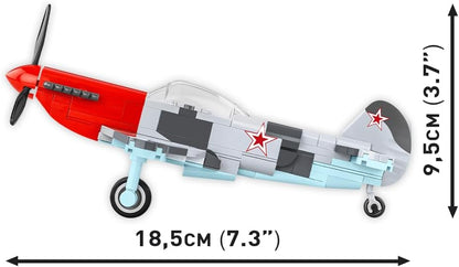 COBI Historical Collection WWII Yakovlev Yak-3 Plane Building Set, 140 Pieces