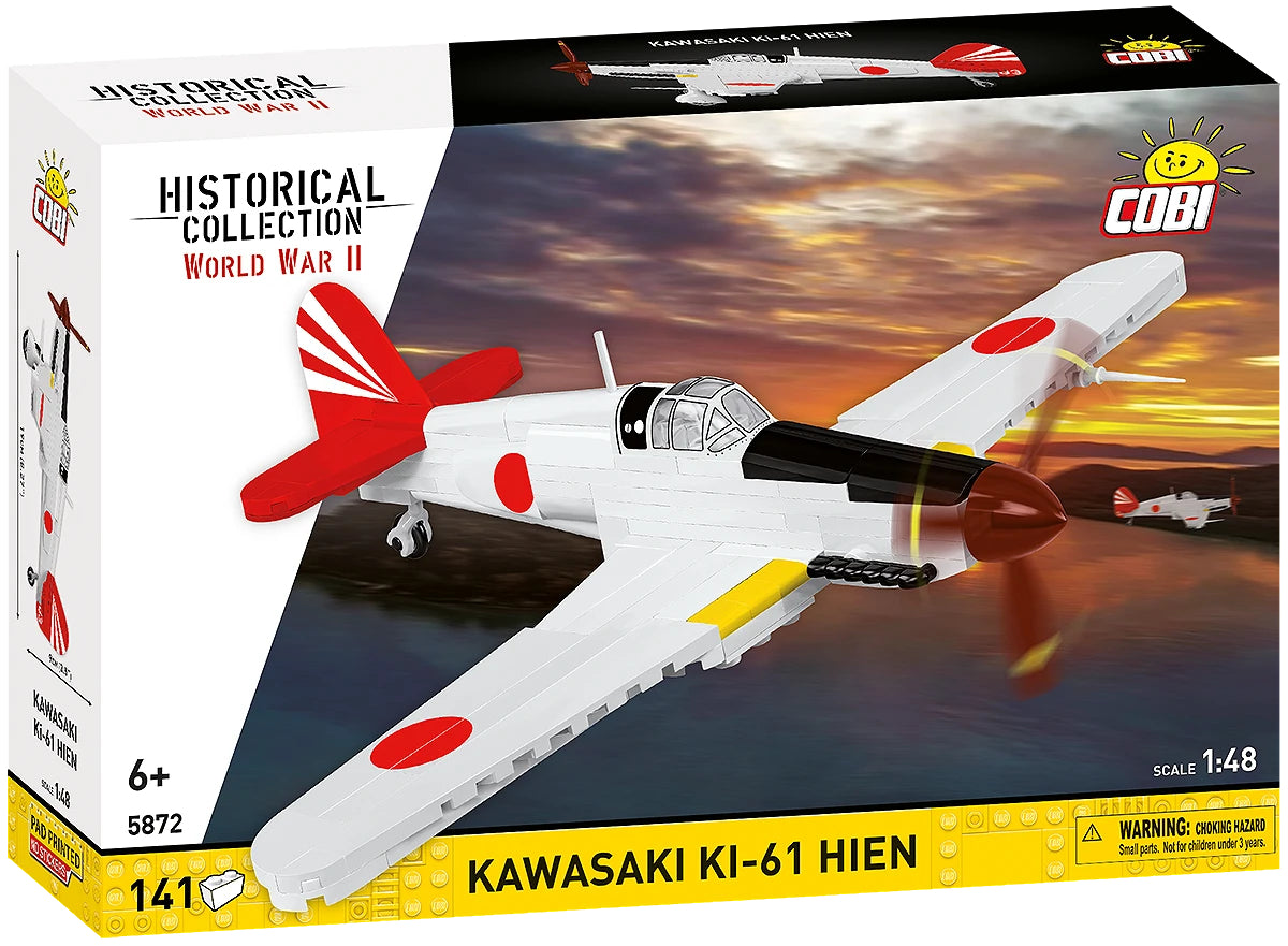 COBI Historical Collection WWII Kawasaki Ki-62 Hien Plane Building Set, 141 Pieces