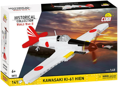 COBI Historical Collection WWII Kawasaki Ki-62 Hien Plane Building Set, 141 Pieces