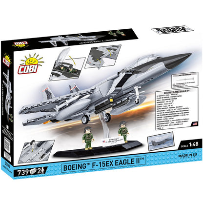 COBI Armed Forces Boeing F-15EX Eagle II Aircraft Building Set