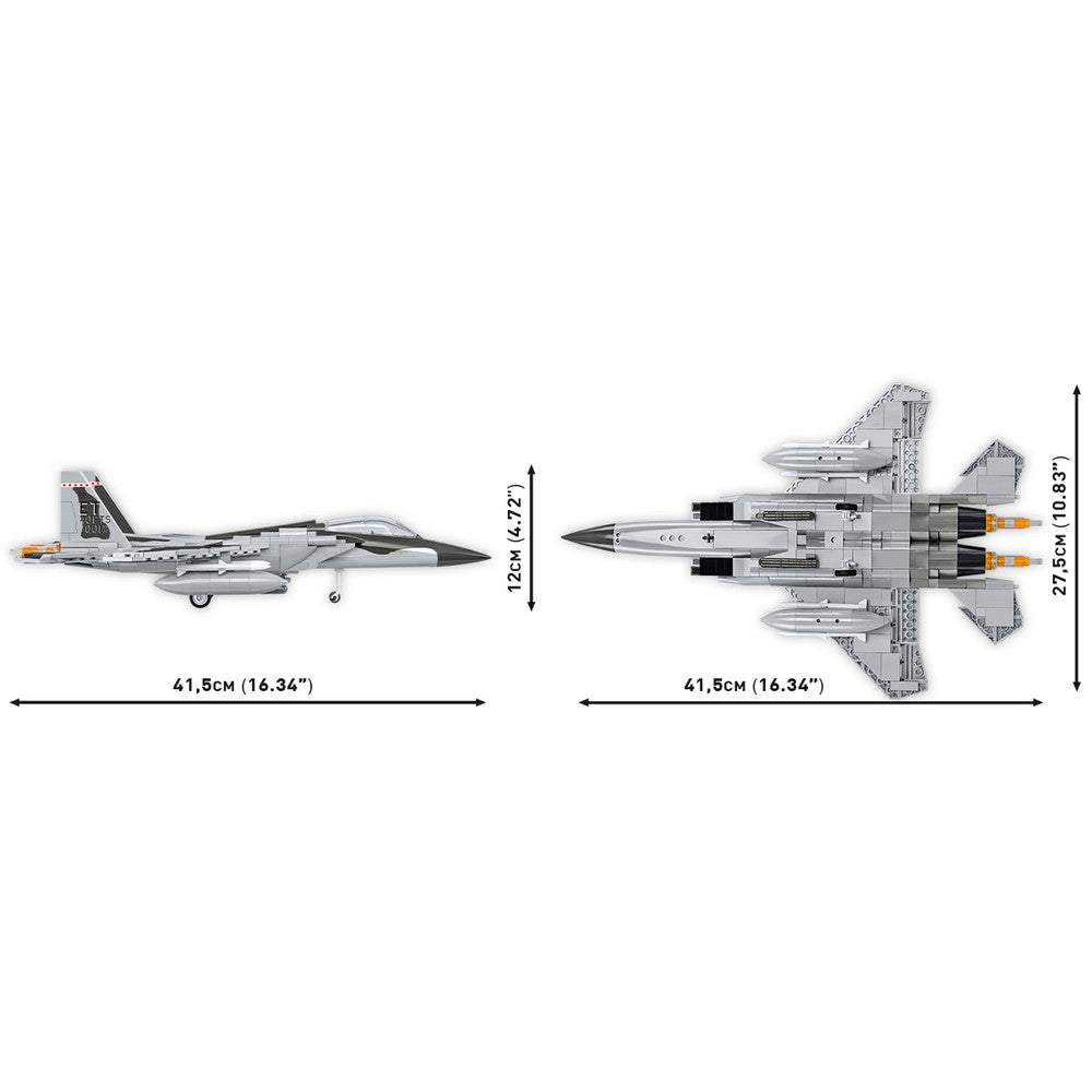 COBI Armed Forces Boeing F-15EX Eagle II Aircraft Building Set