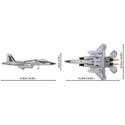 COBI Armed Forces Boeing F-15EX Eagle II Aircraft Building Set