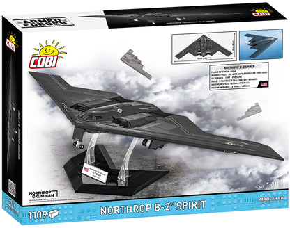 COBI Armed Forces Northrop Grumman B-2® Spirit Building Set, 1109 Pieces
