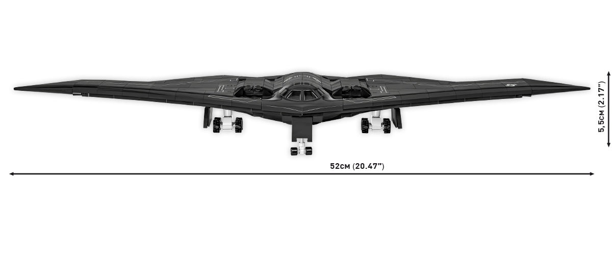 COBI Armed Forces Northrop Grumman B-2® Spirit Building Set, 1109 Pieces