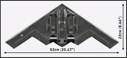 COBI Armed Forces Northrop Grumman B-2® Spirit Building Set, 1109 Pieces