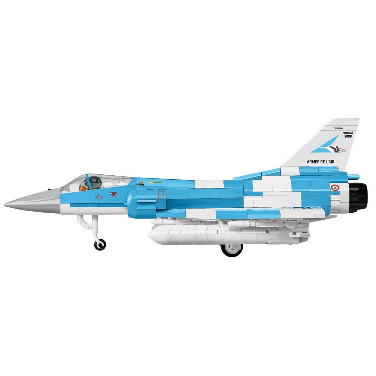 COBI Armed Forces Mirage 2000-5F Jet, 494 Pieces Building Set