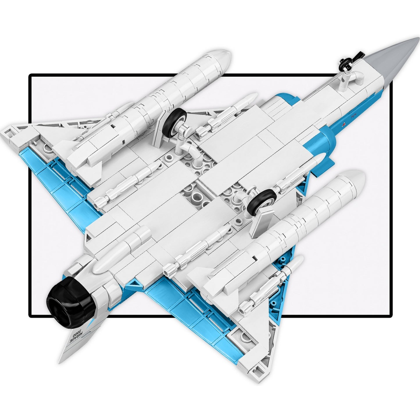 COBI Armed Forces Mirage 2000-5F Jet, 494 Pieces Building Set