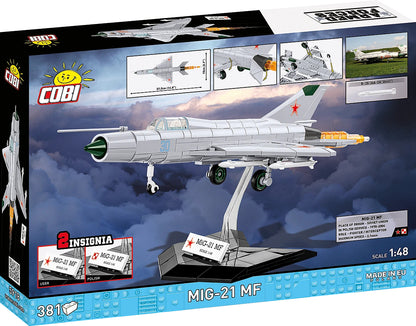 COBI Armed Forces MiG-21 MF (Poland / USSR) Fighter Jet Building Set, 381 Pieces