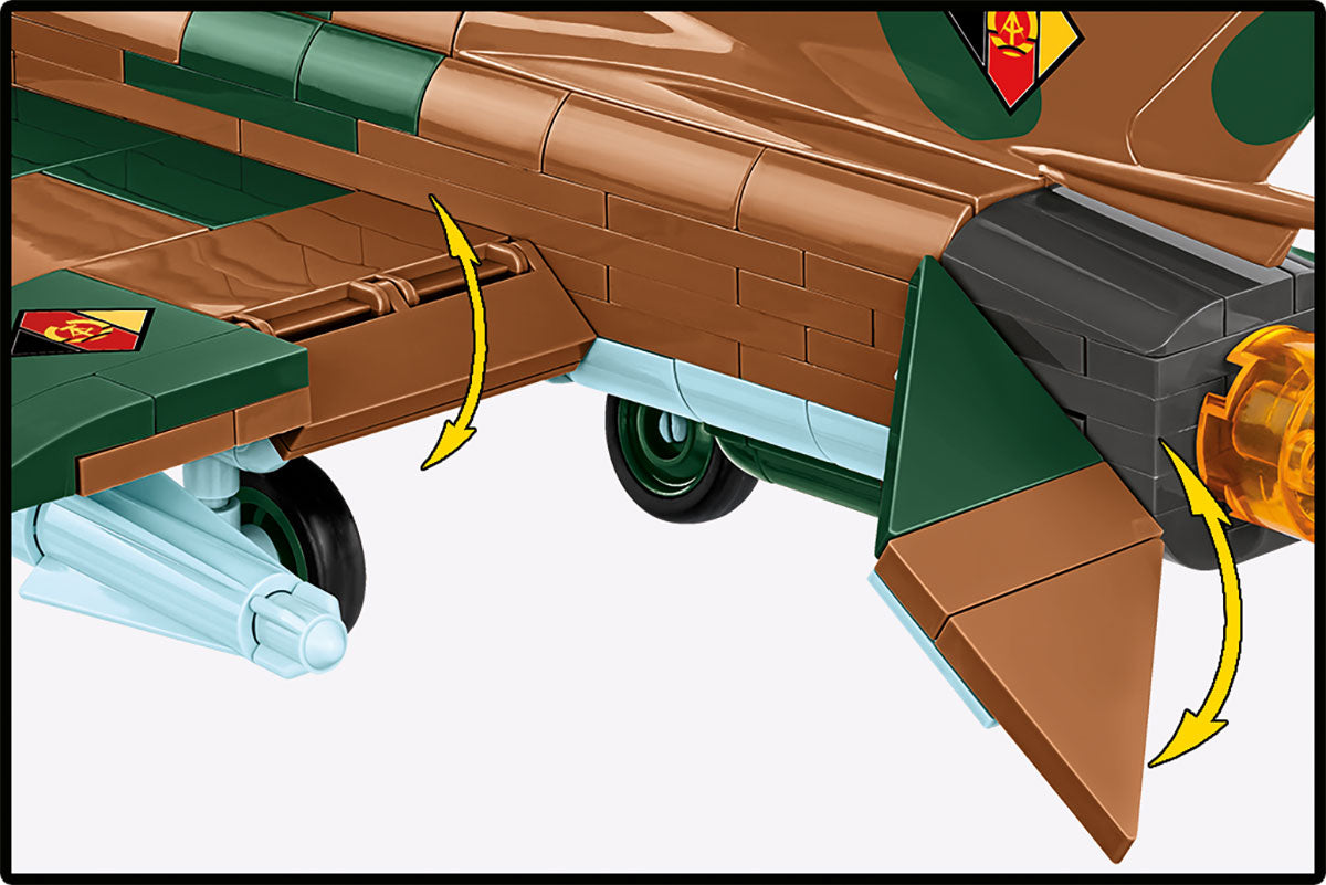 COBI Armed Forces MiG-21 (GDR / Czechoslovakia) Fighter Jet Building Set, 396 Pieces