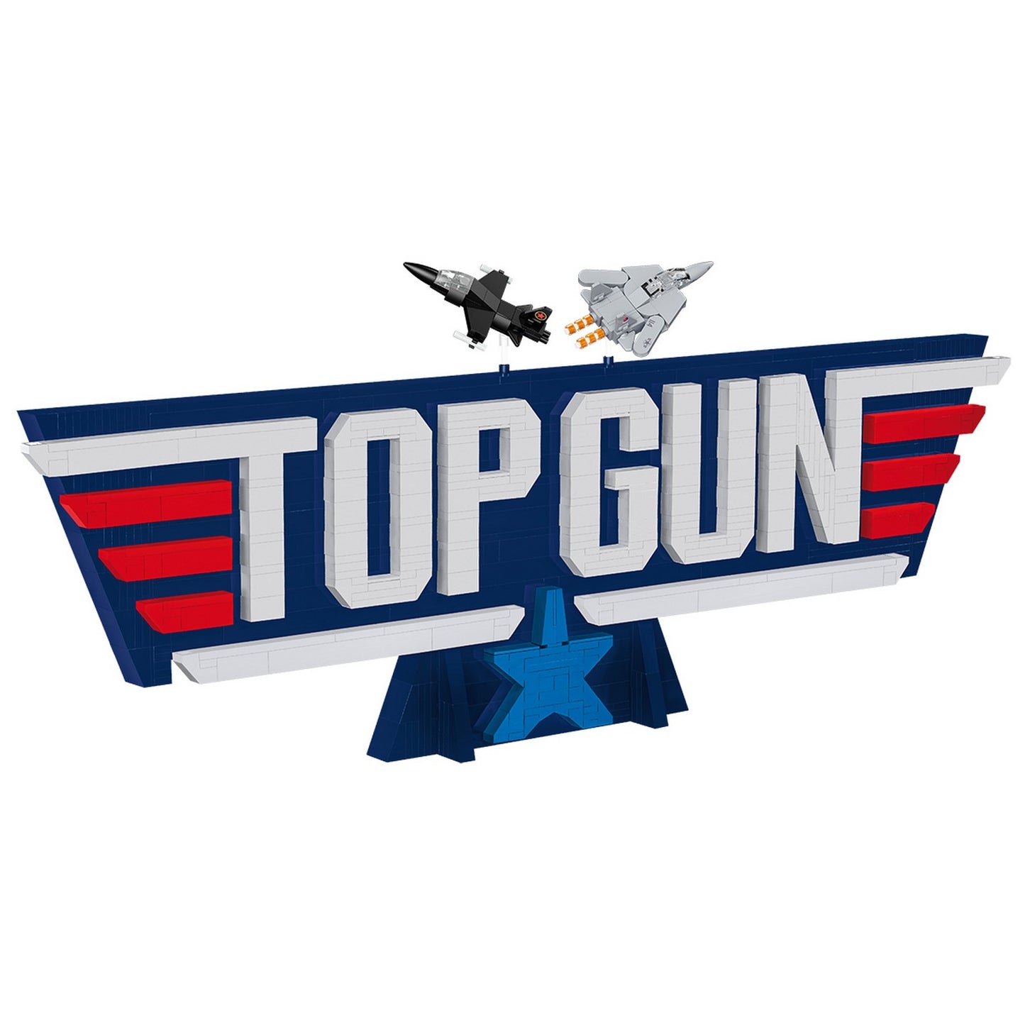 COBI Top Gun Maverick - Top Gun Logo, 628 Pieces Building Set