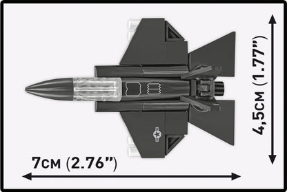 COBI Armed Forces Lockheed Martin F-35B Fighter Jet Building Set, 46-pieces