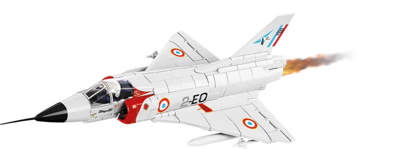 COBI Armed Forces Mirage III C Plane Building Set, 375 Pieces