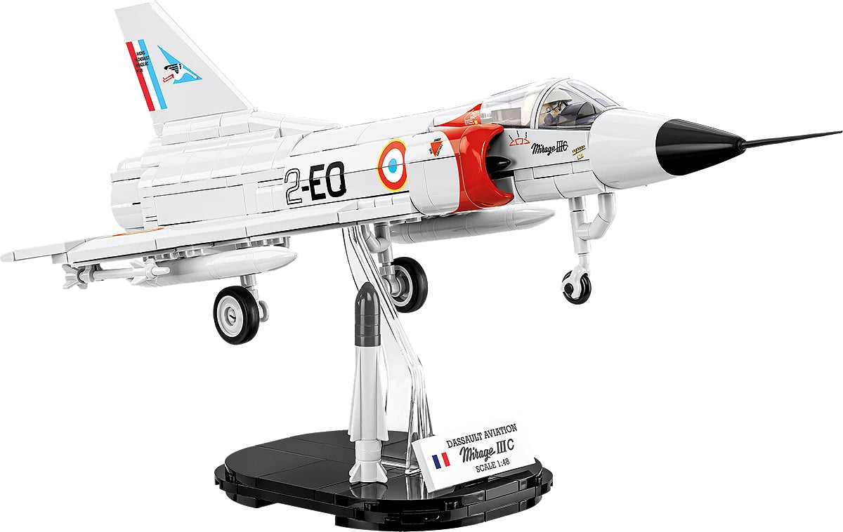 COBI Armed Forces Mirage III C Plane Building Set, 375 Pieces