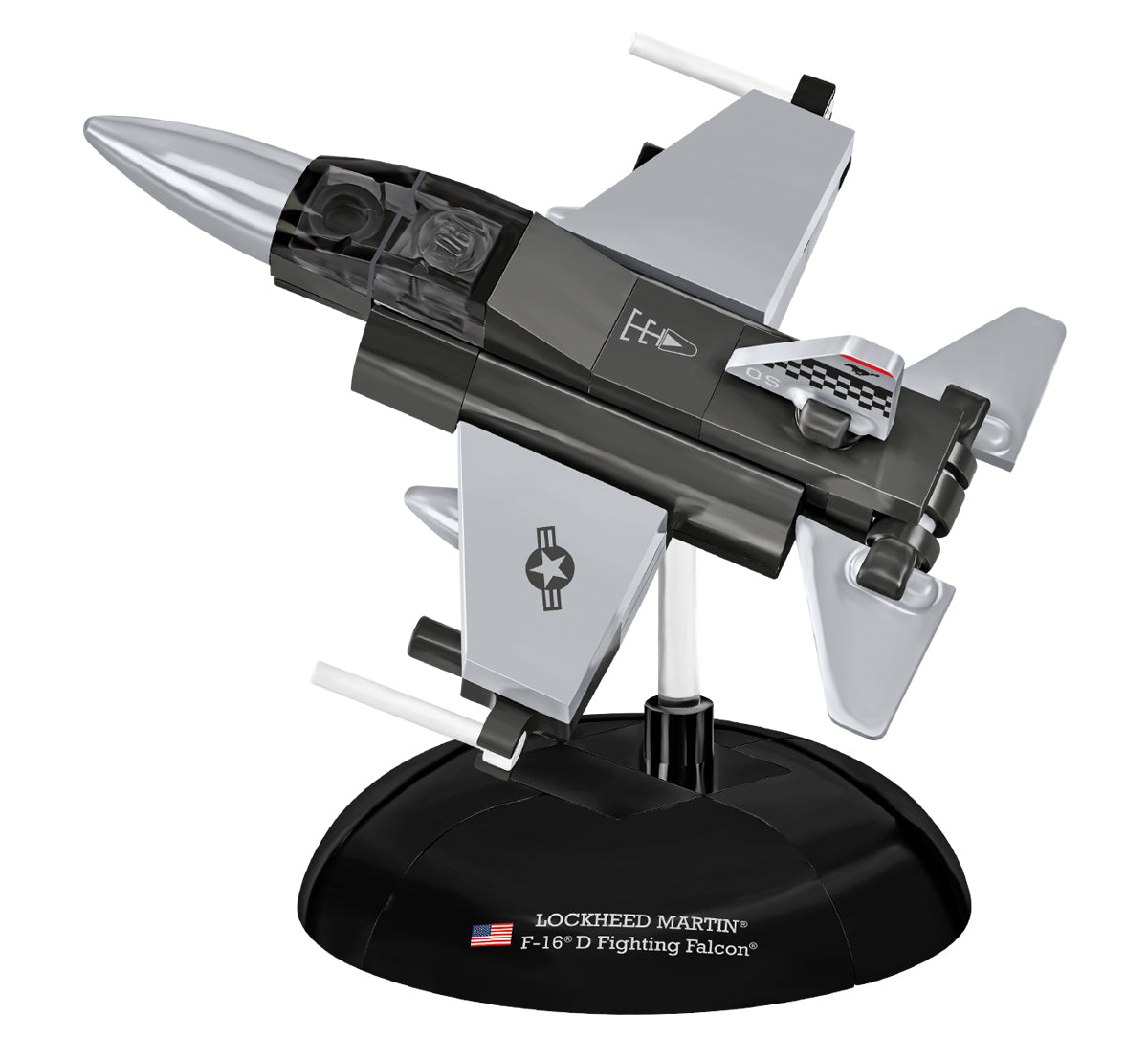 COBI Armed Forces F-16®D USA Fighting Falcon Building Set, 54-pieces