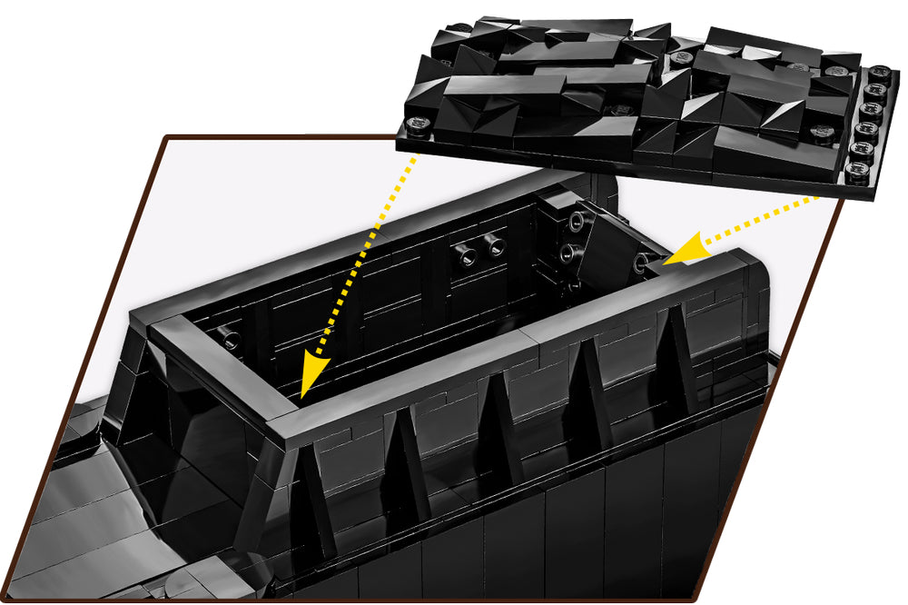 COBI Historical Collection DR BR 03 Steam Locomotive Building Set, 2564 Pieces