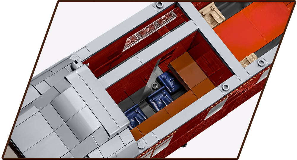 COBI Historical Collection WWII Compiègne Wagon Building Set, 2001 Pieces